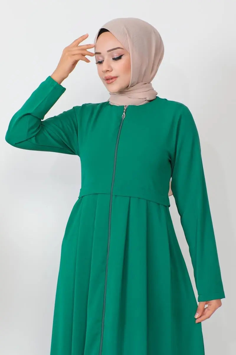 Mec Pleated Aerobin Abaya