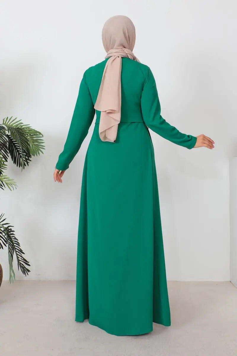 Mec Pleated Aerobin Abaya