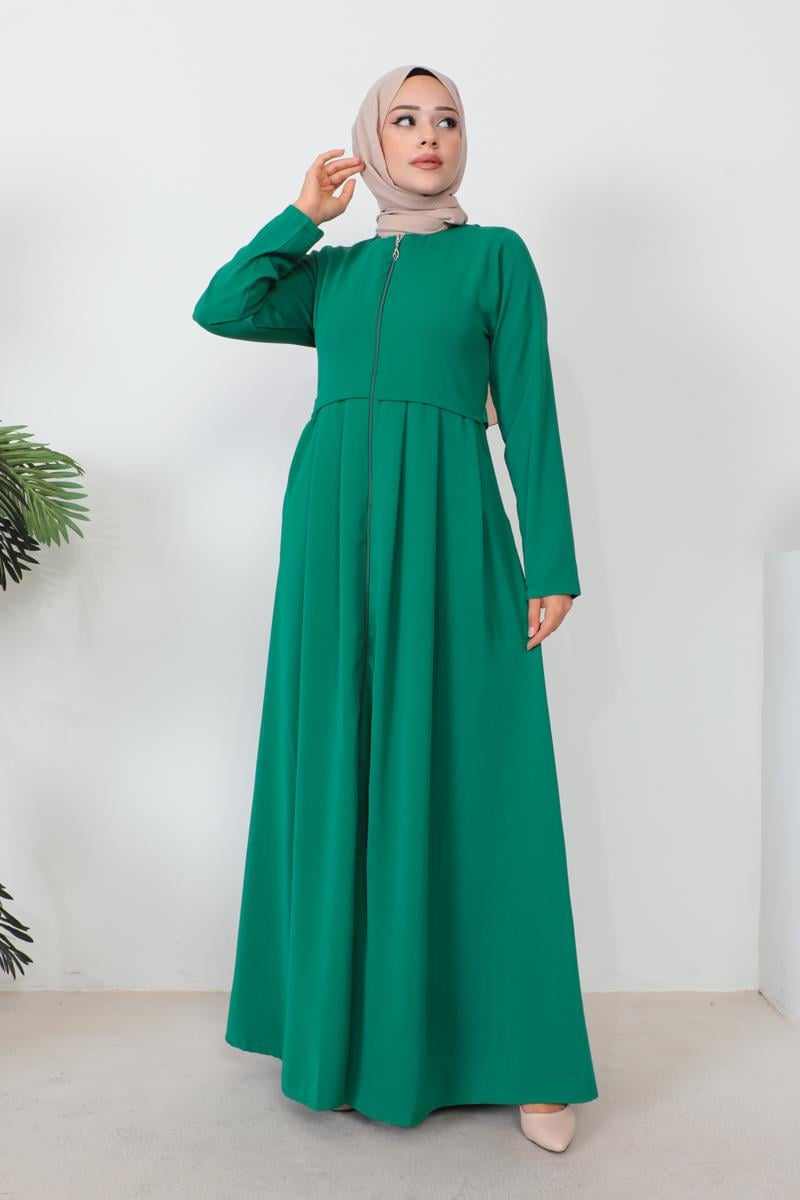 Mec Pleated Aerobin Abaya
