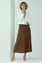 Pleated Skirt | Brown – NEOMODEST product image 1