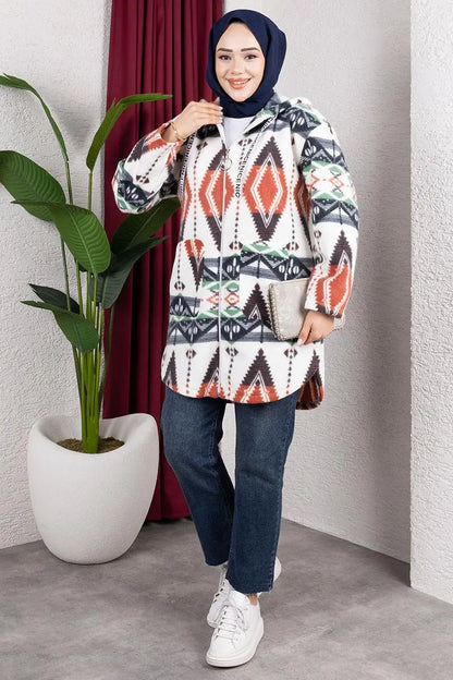 Polar Cape | Brick – NEOMODEST product image 2