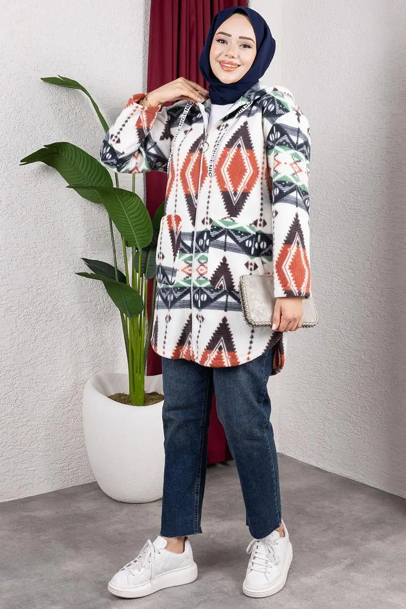 Polar Cape | Brick – NEOMODEST product image 3