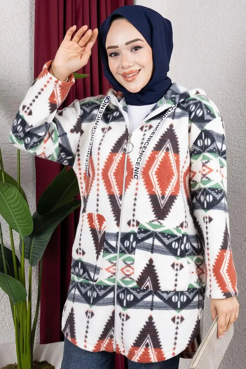 Polar Cape | Brick – NEOMODEST product image 4