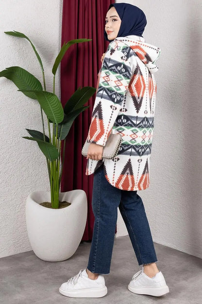 Polar Cape | Brick – NEOMODEST product image 5