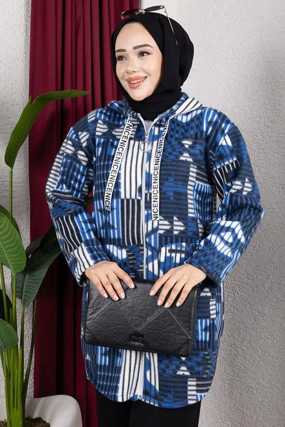 Polar Cape | Navy Blue – NEOMODEST product image 3