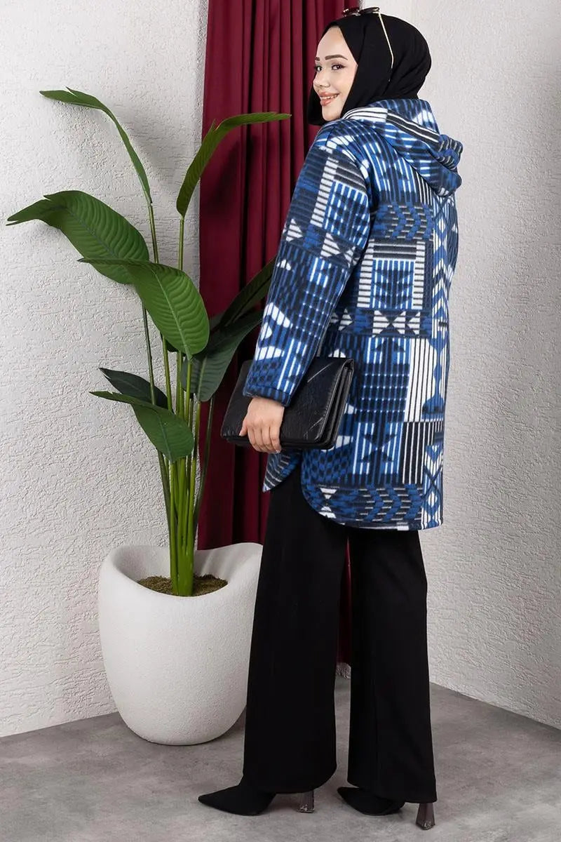 Polar Cape | Navy Blue – NEOMODEST product image 4