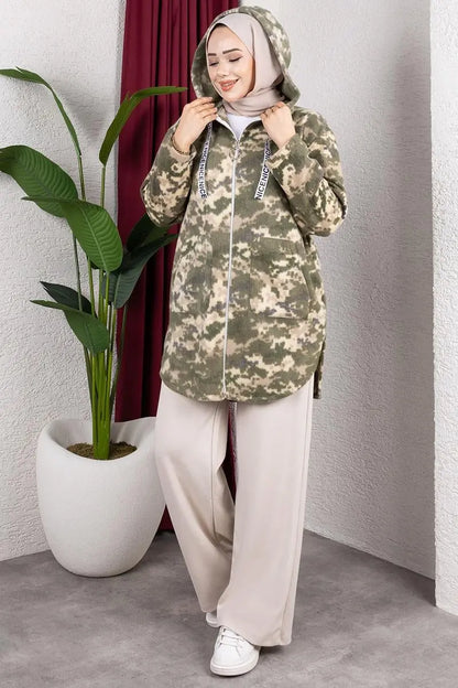 Polar Cape | Khaki – NEOMODEST product image 2
