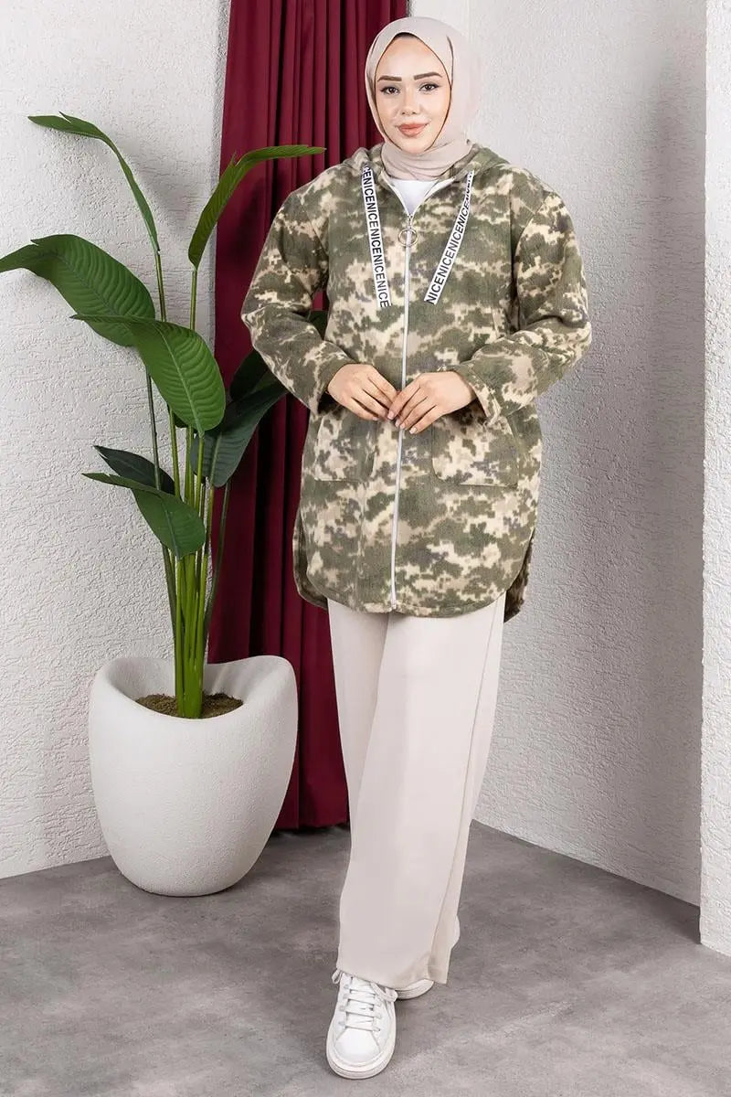 Polar Cape | Khaki – NEOMODEST product image 4