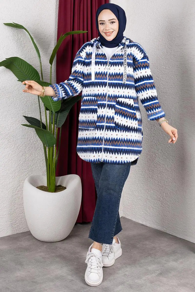 Polar Cape | Indigo – NEOMODEST product image 2