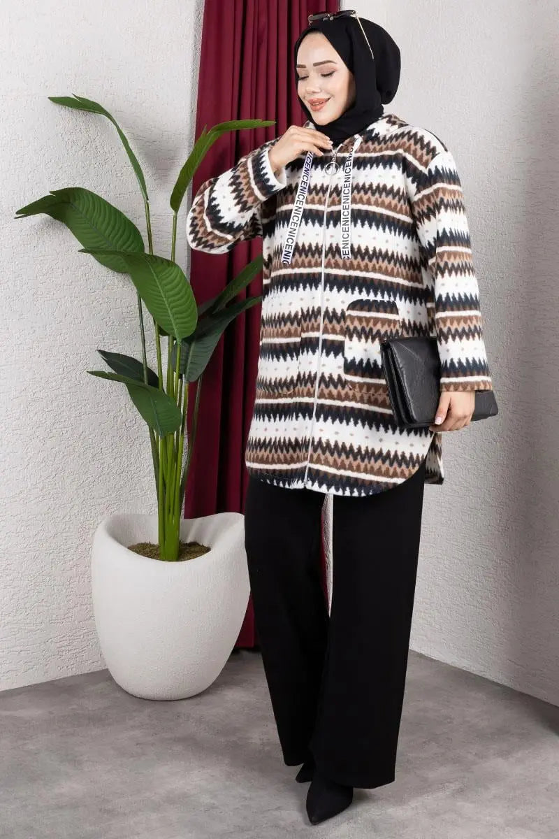 Polar Cape | Brown – NEOMODEST product image 2