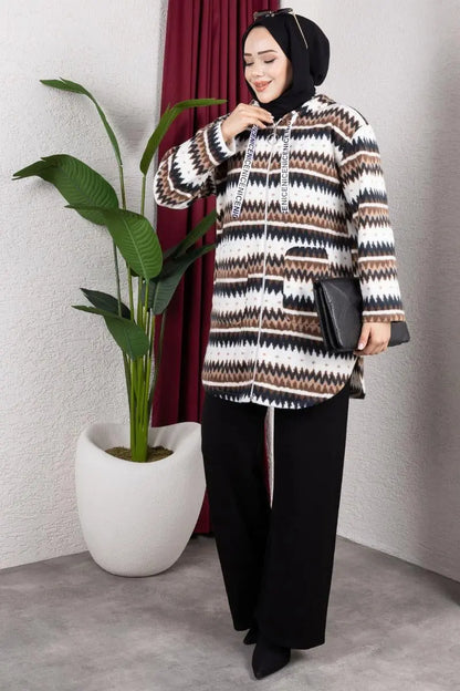 Polar Cape | Brown – NEOMODEST product image 2