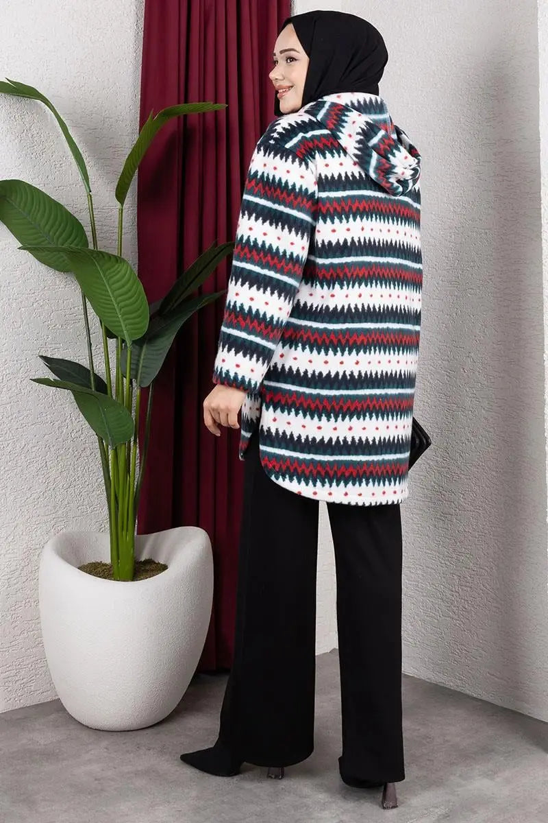 Polar Cape | Claret Red – NEOMODEST product image 3