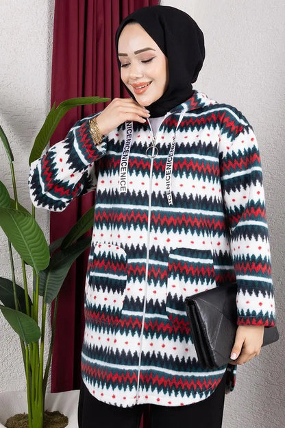 Polar Cape | Claret Red – NEOMODEST product image 4