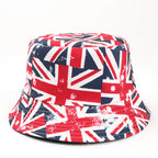 Printed Reversible Fisherman Hat Unisex Sun Hat - ColorA / M 56to58cm - Sun Hat