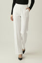 Puffy Scuba Pants | Ecru – NEOMODEST product image 1