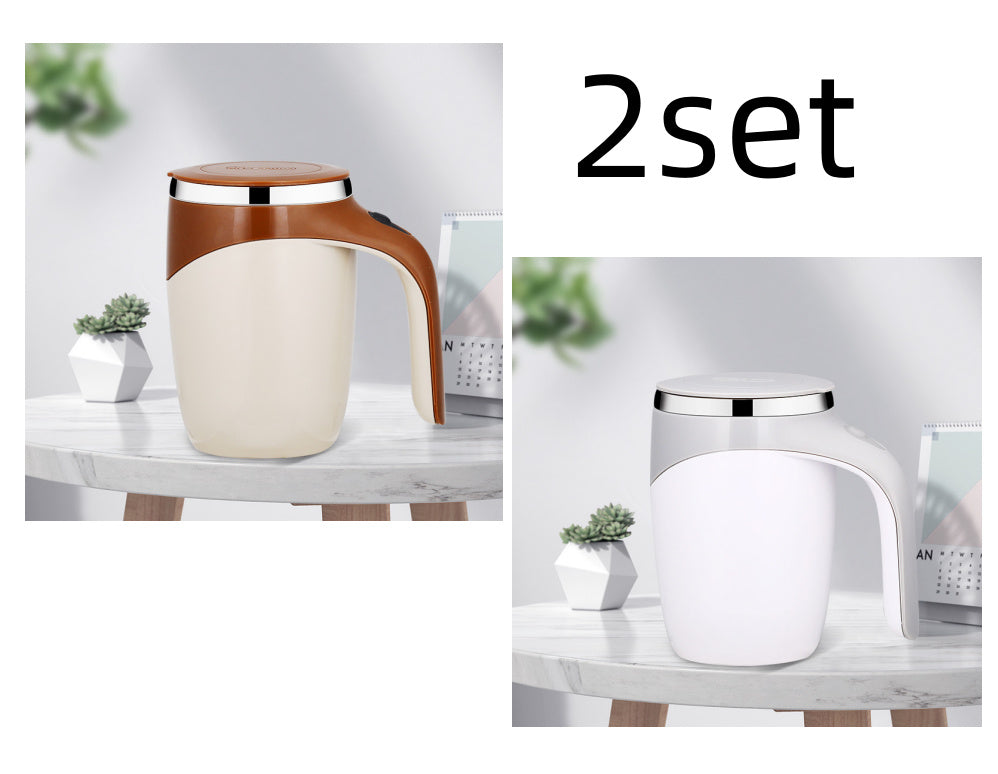 Rechargeable Automatic Stirring Coffee Cup - Suit2pcs - Coffee Cup