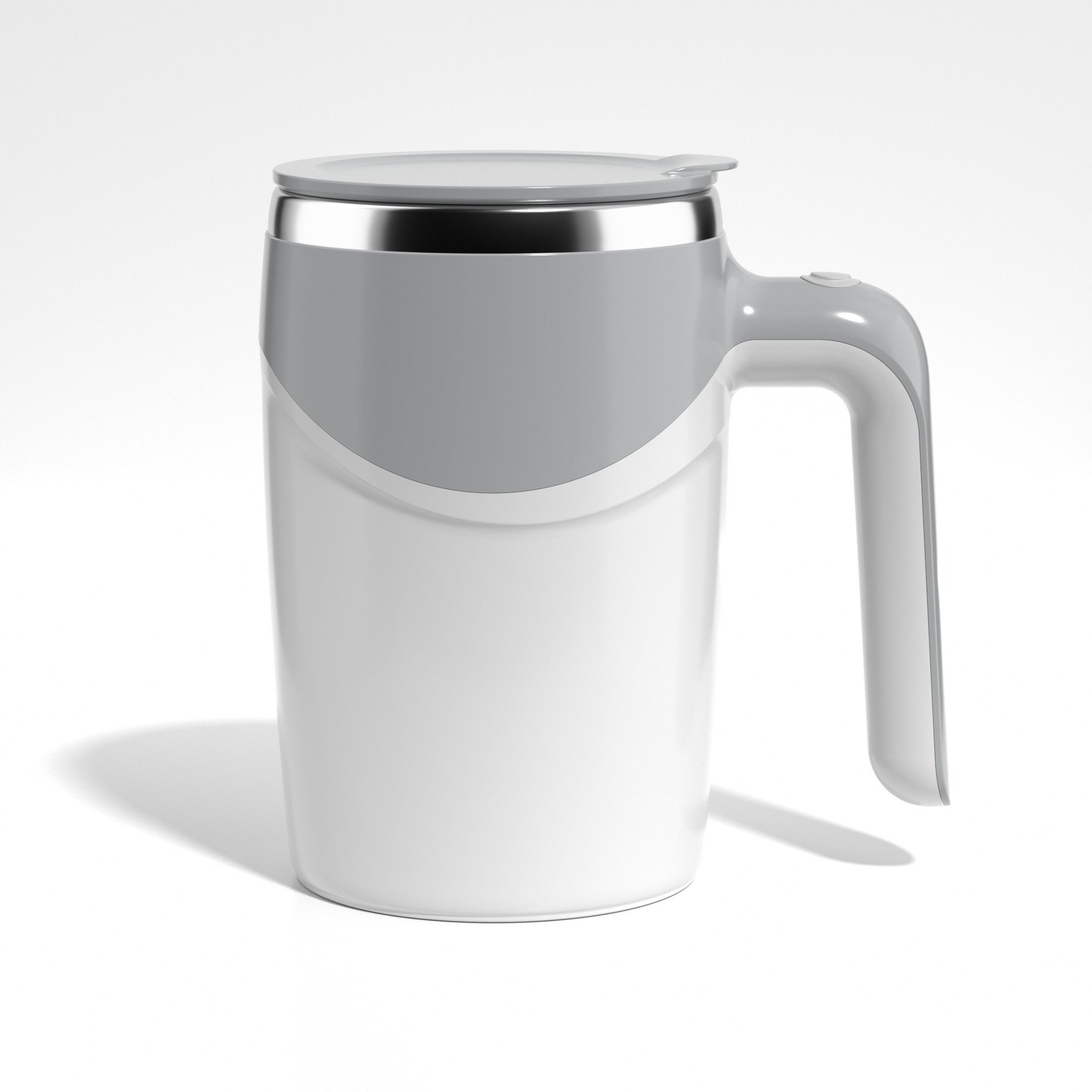 Rechargeable Automatic Stirring Coffee Cup - White USB charging - Coffee Cup
