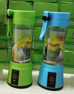Rechargeable Mini Kitchen Fruit Juice Maker - E Set / Six Knives - Juice Maker