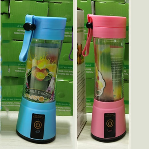 Rechargeable Mini Kitchen Fruit Juice Maker - F Set / Six Knives - Juice Maker
