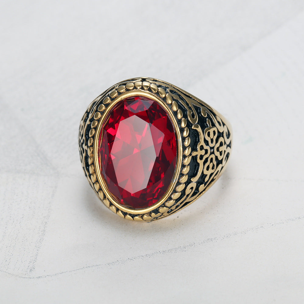 Retro Quality Gemstone Ring