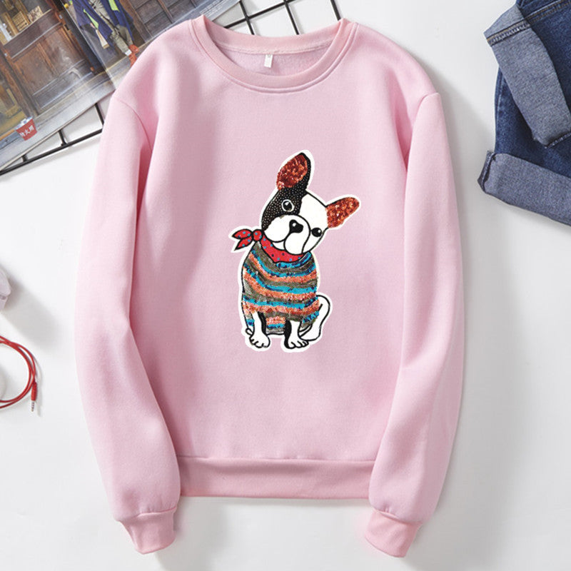 Round neck sweater - Pink / 3XL