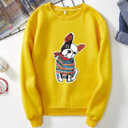 Round neck sweater - Yellow / 3XL
