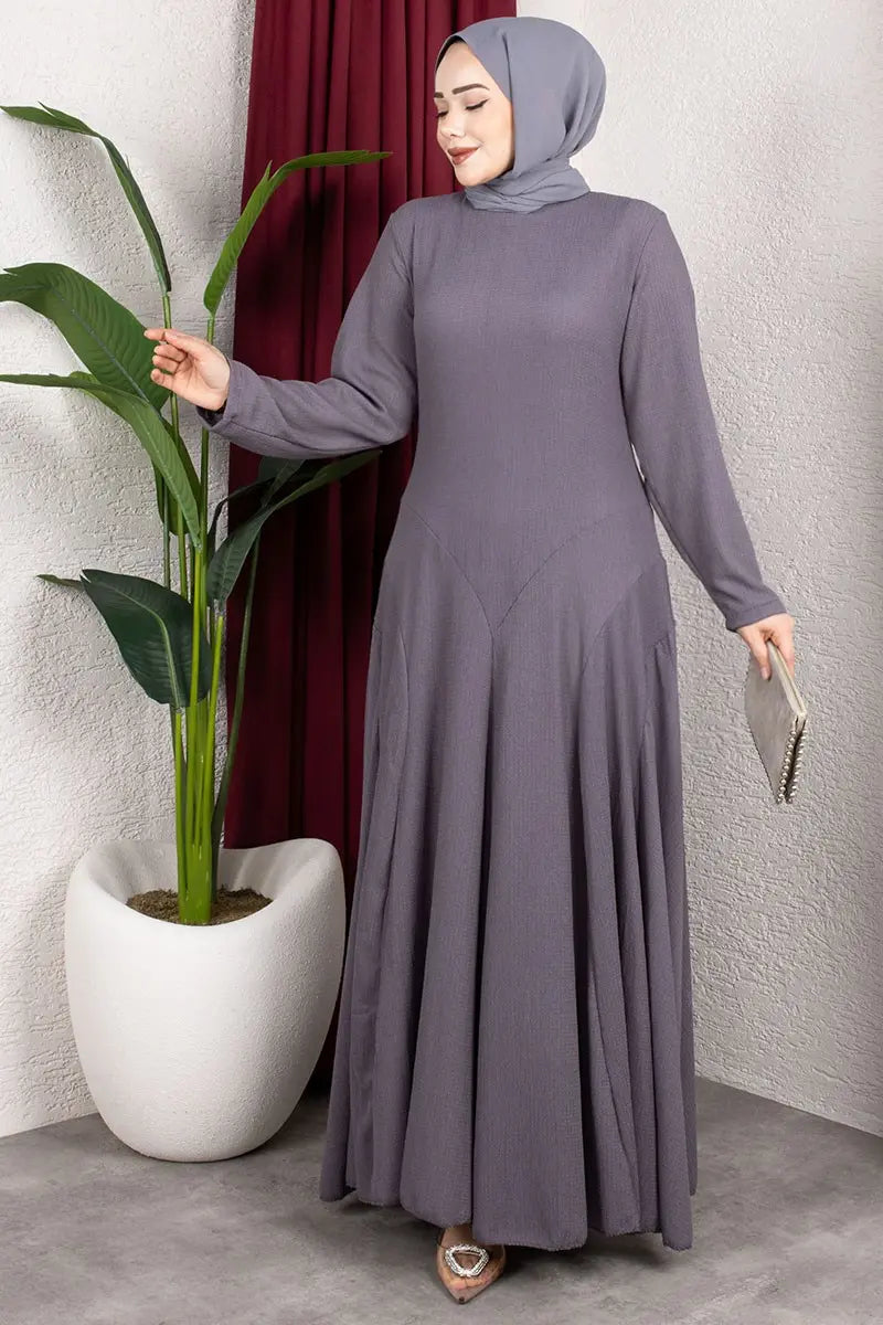 Mec Ruffle Detailed Crepe Dress