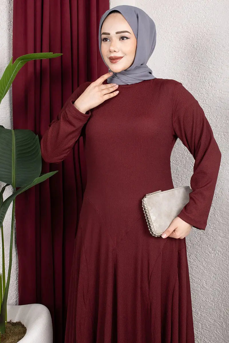 Mec Ruffle Detailed Crepe Dress