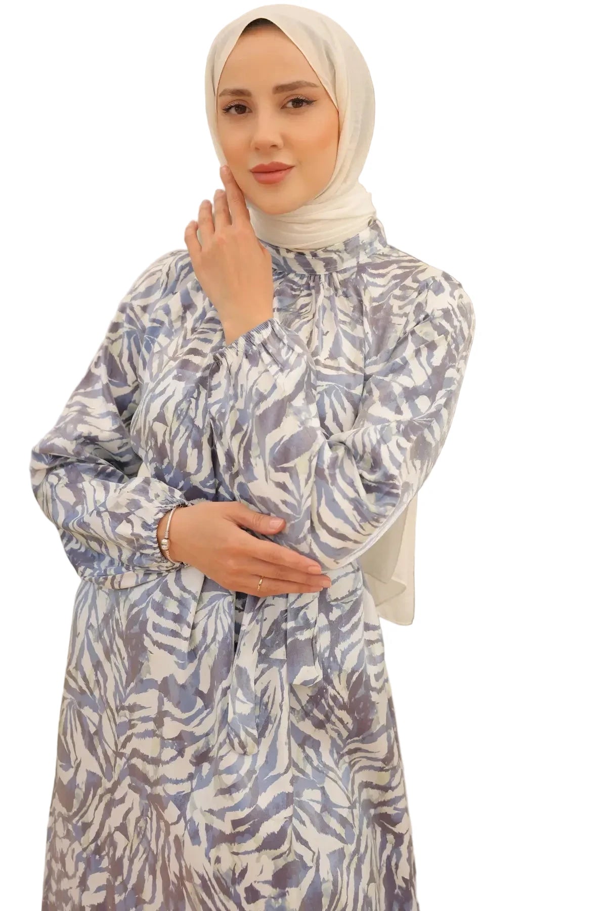 Mec Satin Hijab Dress