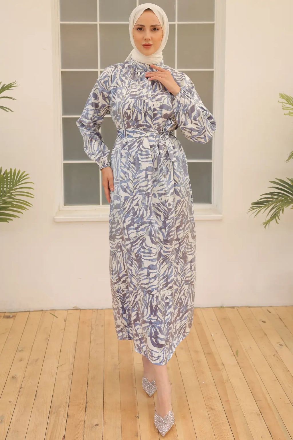 Mec Satin Hijab Dress