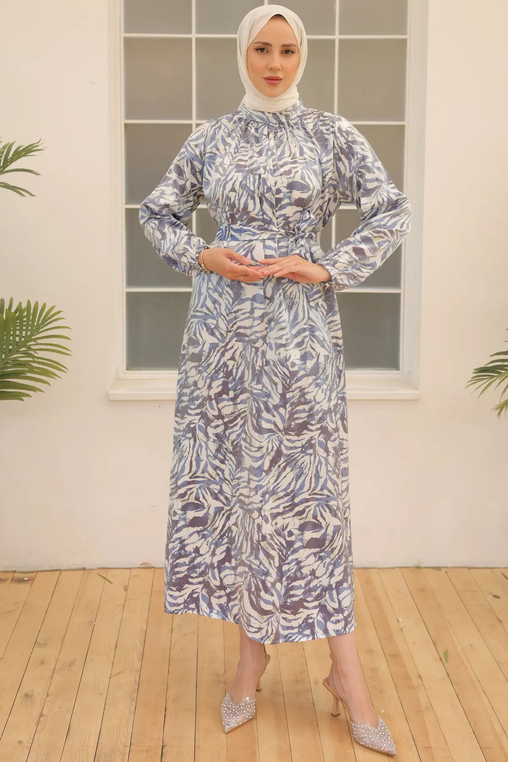 Mec Satin Hijab Dress
