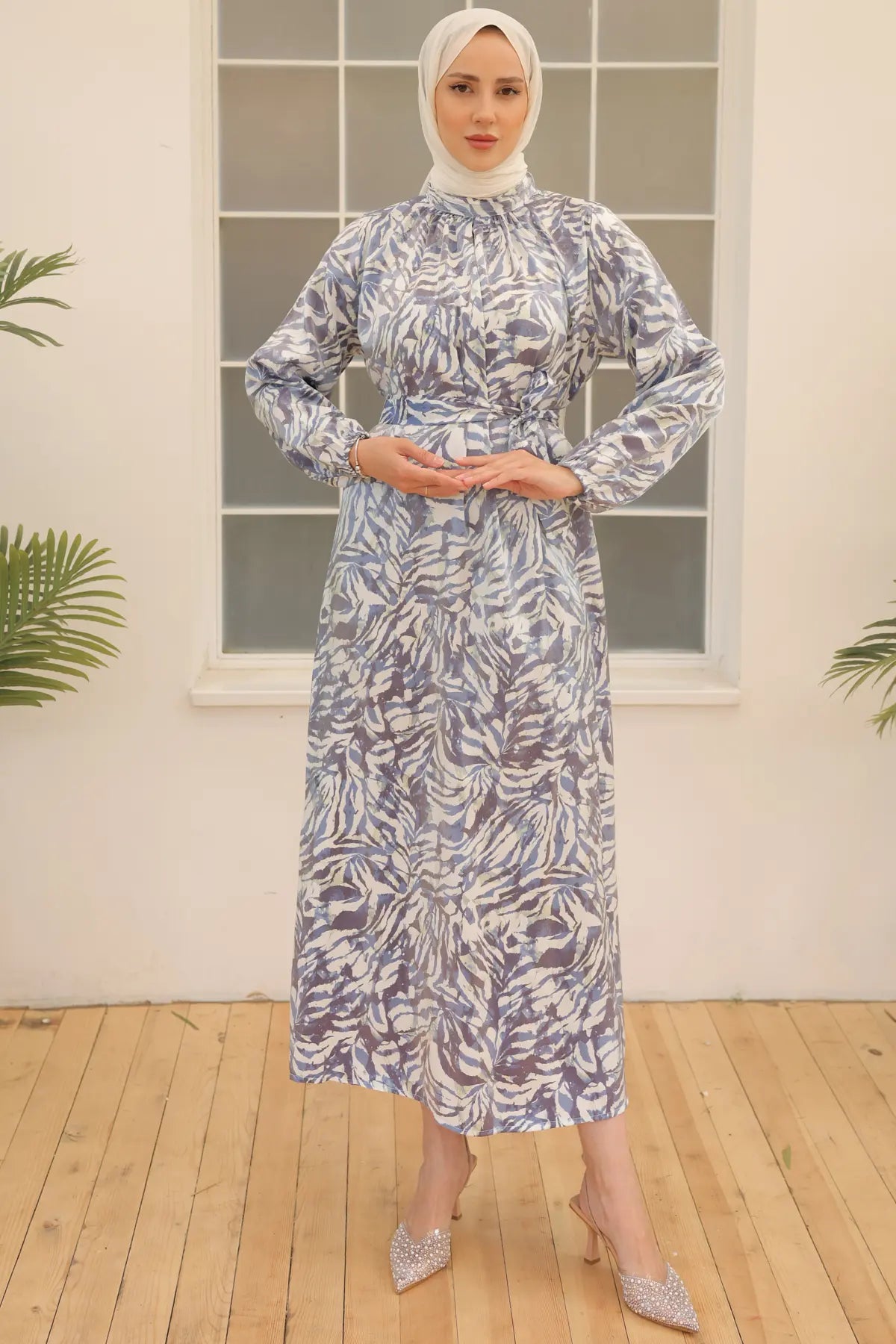 Mec Satin Hijab Dress