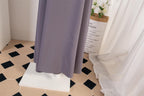 Solid Colour Casual Robe - Abaya