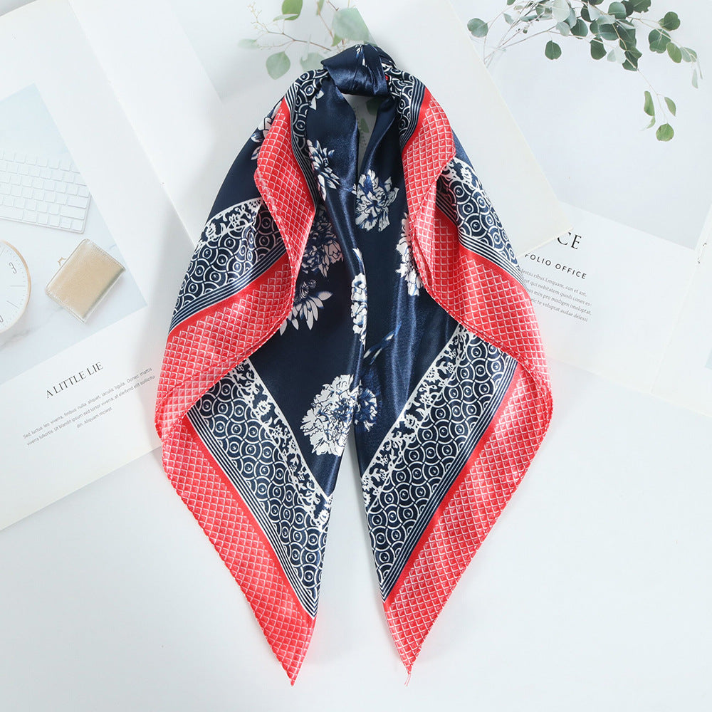 Square Satin Business Scarf