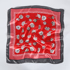 Square Satin Business Scarf