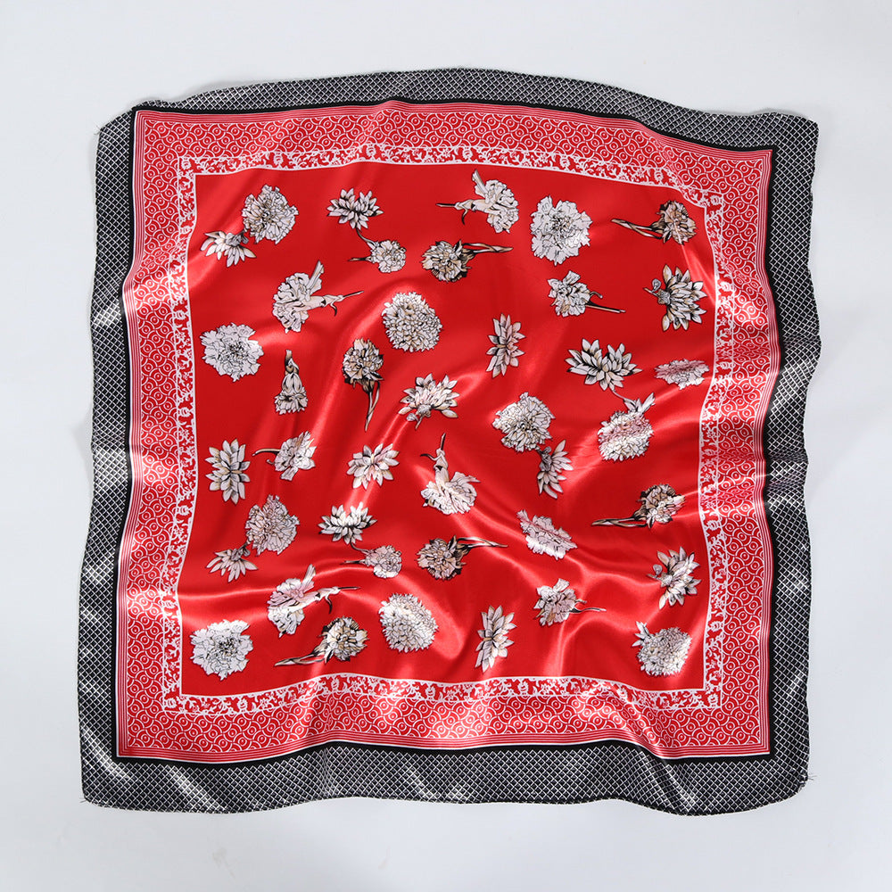 Square Satin Business Scarf