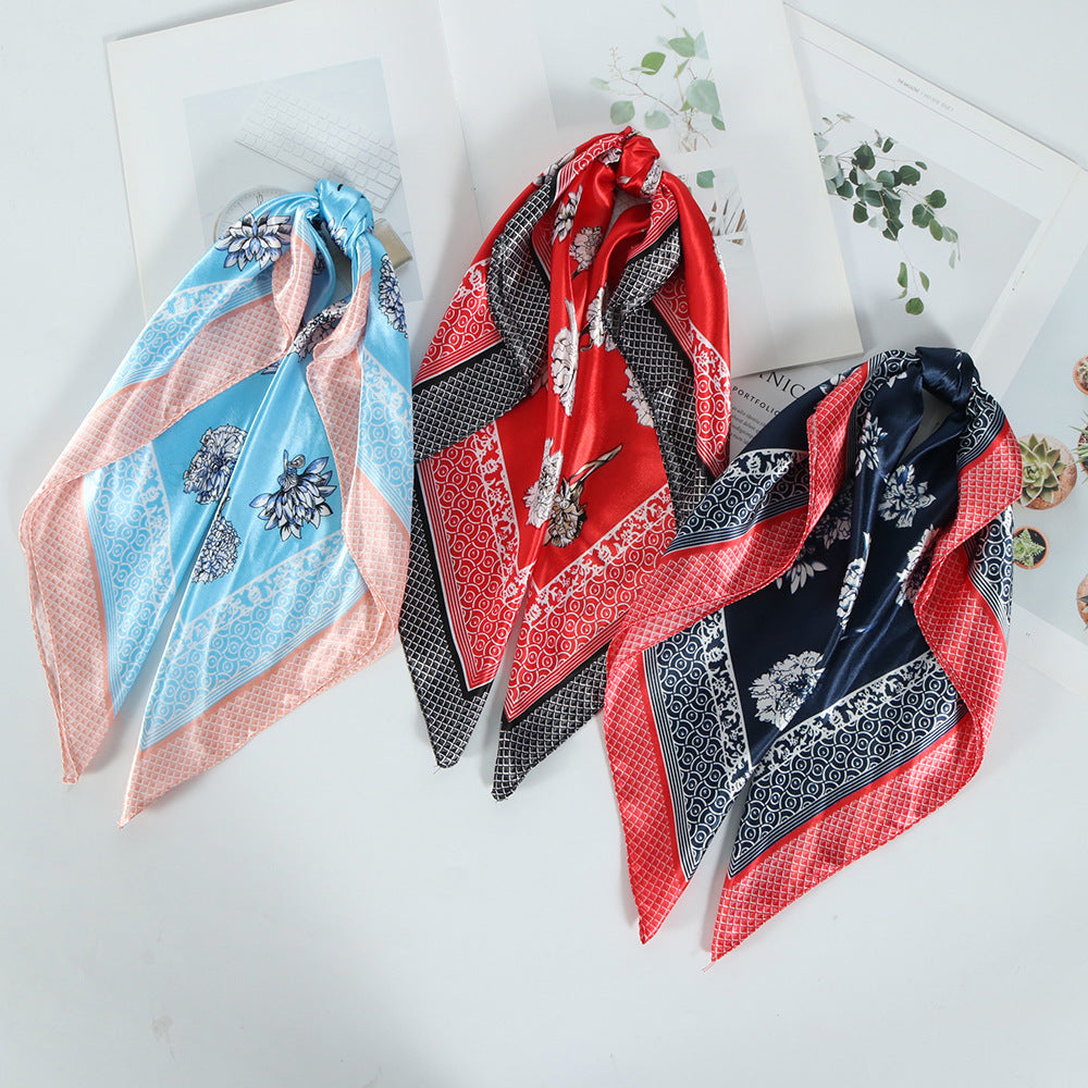 Square Satin Business Scarf
