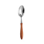Stainless Steel Rosewood Wooden Handle Knife Fork And Spoon Wooden Tableware Set - Dessert Spoon - Wooden tableware