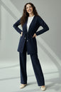 Stone Embellished Hijab Two-piece Set | Navy Blue – NEOMODEST product image 1