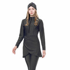 Sun Protection Three-pieces Modest Swimsuit Set