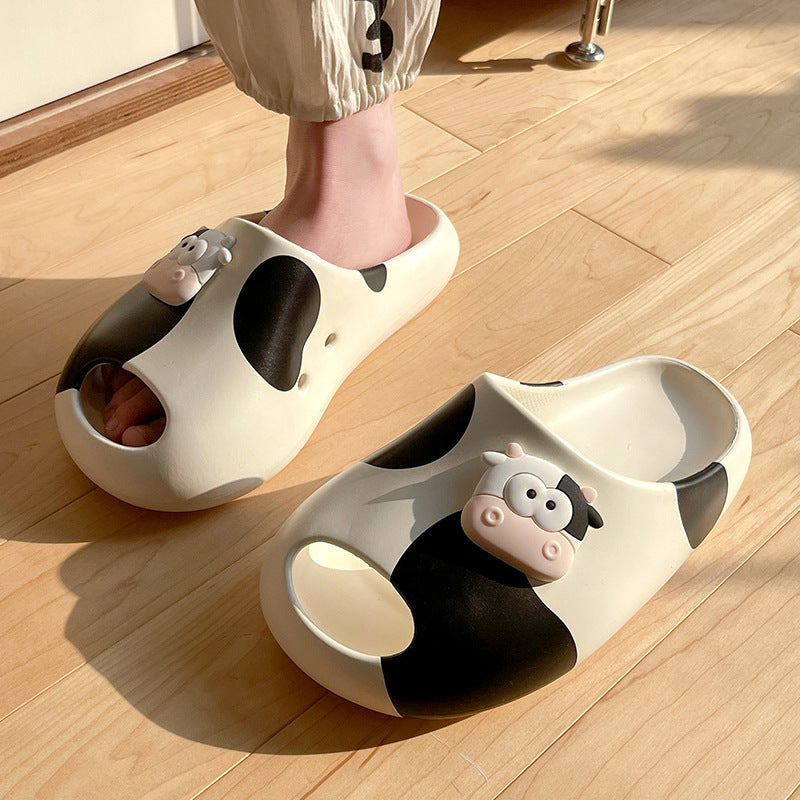 Thick-soled Unisex Cartoon Slippers - neomodest