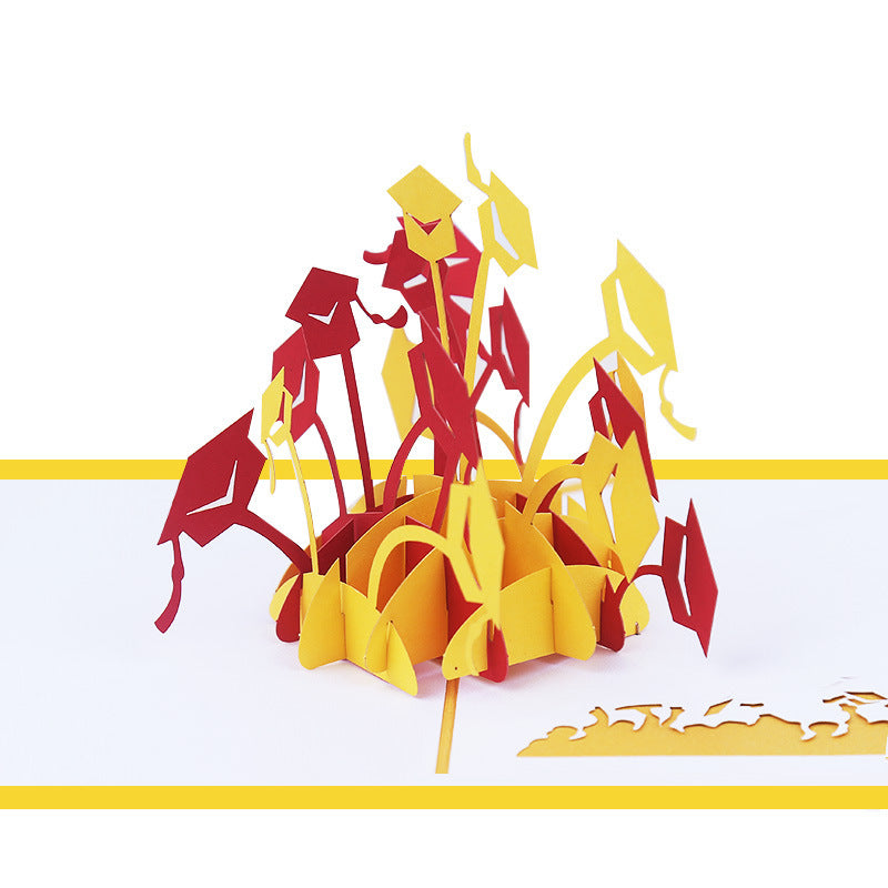Three-dimensional Greeting Card Creative 3D Gift Card Graduation Gift Card