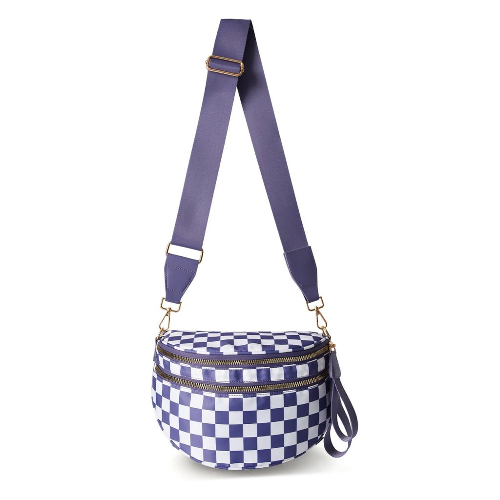 Trendy All-matching Oxford Cloth Large Capacity Bag - Purple / 30x21x7
