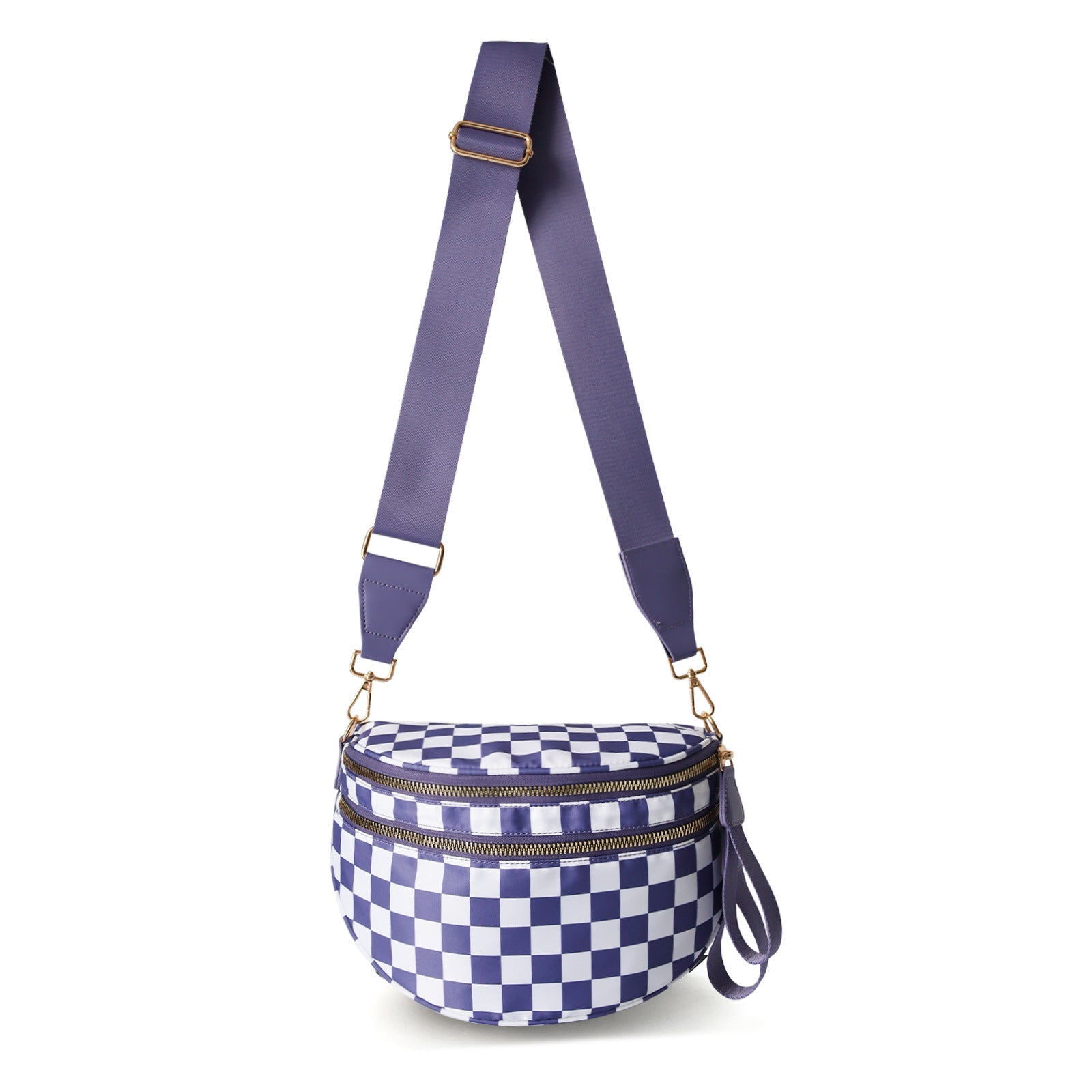 Trendy All-matching Oxford Cloth Large Capacity Bag - Purple / 30x21x7