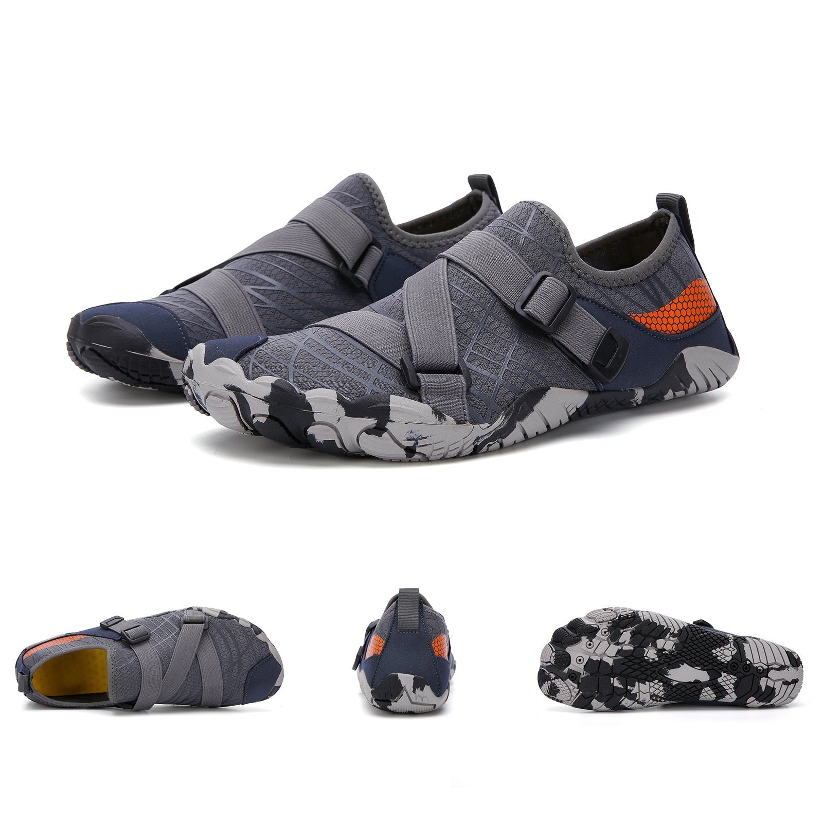 Unisex Fitness,Yoga and Outdoor Shoes Large Size Hiking Shoes - A026 dark grey / 36 - Hiking Shoes
