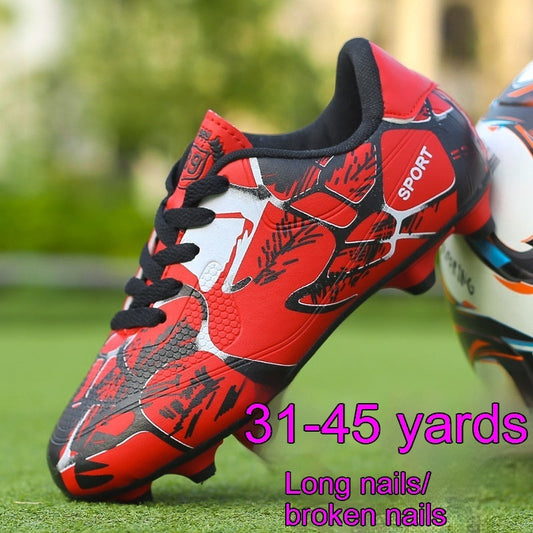Unisex Premium Sneakers Leather Surface Soccer Shoes - Soccer shoes