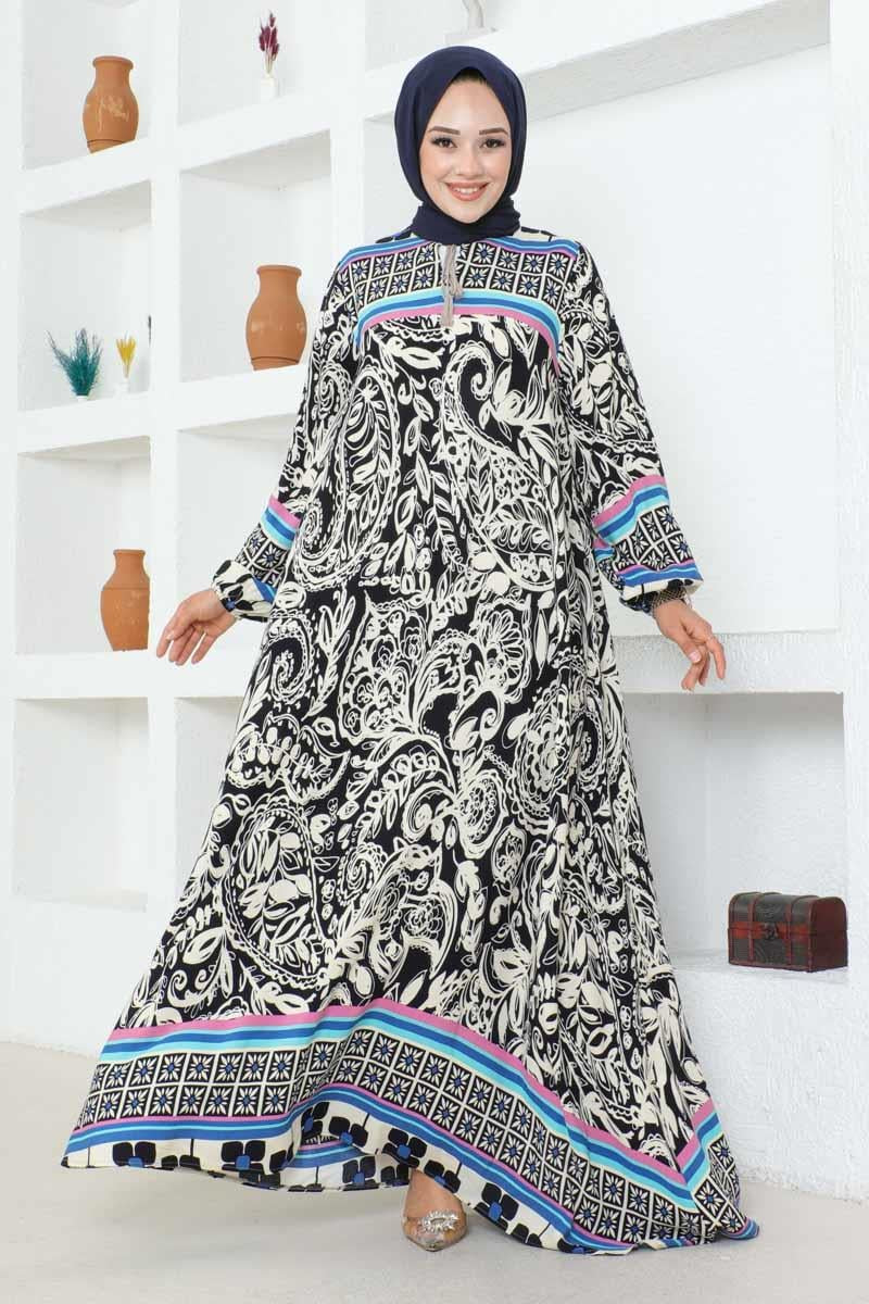 Mec Viscose Dress With Tassel Detail