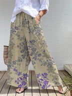 Wide Leg Quick-drying Breathable Culottes Ladies Trousers - 2color / L - Wide leg trousers