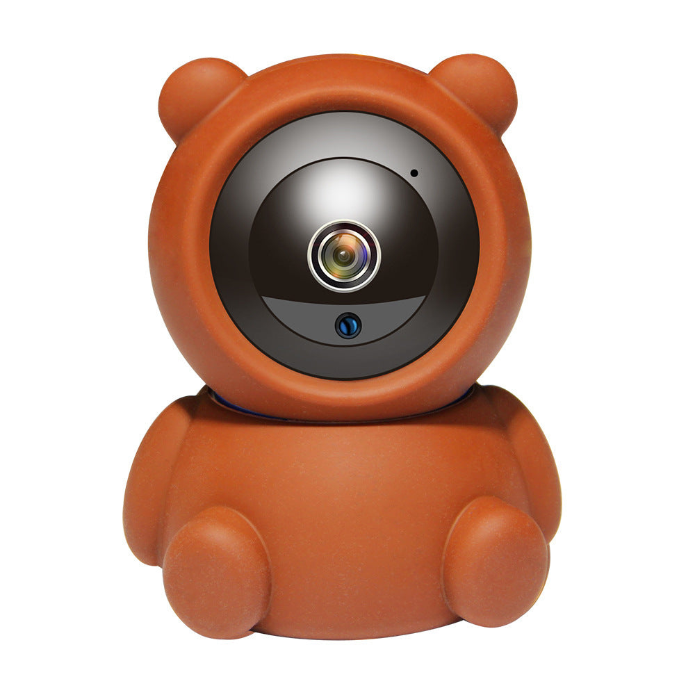 Wifi Bear Camera Auto Tracking Night Vision Home Security Camera - Home toy security camera