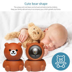 Wifi Bear Camera Auto Tracking Night Vision Home Security Camera - Home toy security camera